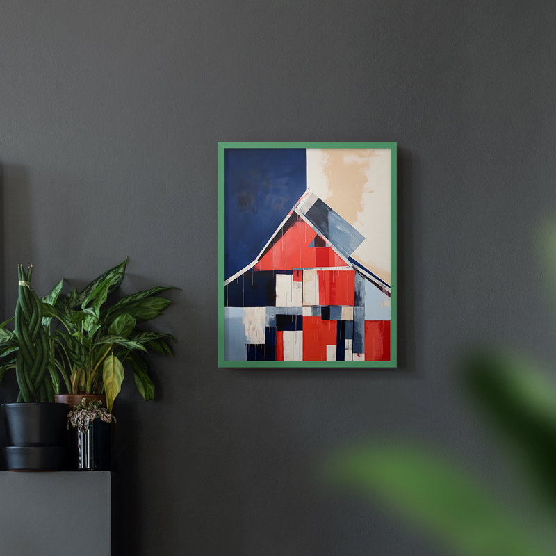 Winston Porter LANDSCAPES Series CXVII -Premium Framed Print